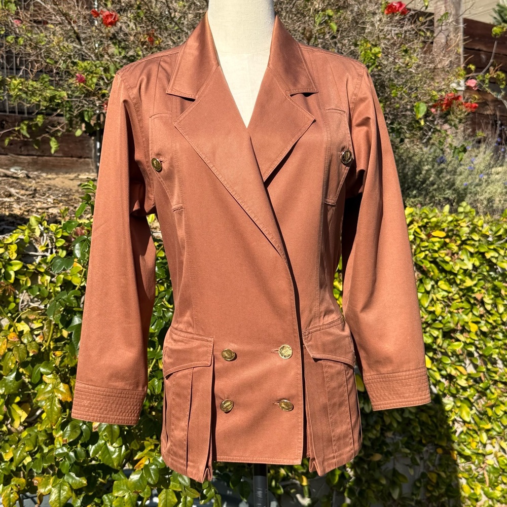 Chanel Spring 1987 double breasted jacket